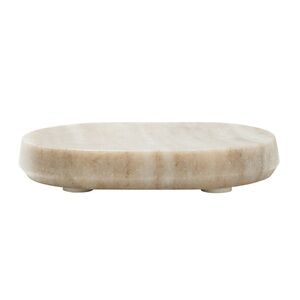 BOGO ARCHIPELAGO Marble Soap Dish-Natural Beige
